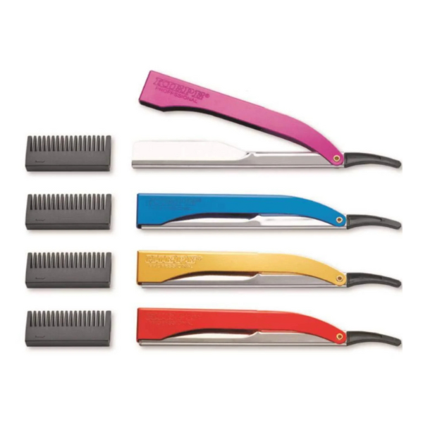 Бритва - шаветка Kiepe со съемным лезвием (с гребнем) 128