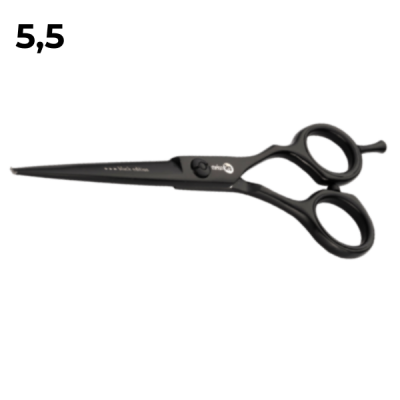 Прямые классические ножницы Black 5.5‘