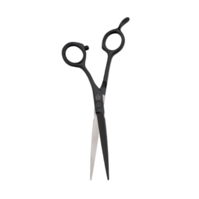 Прямые эргономичные ножницы Black 6‘