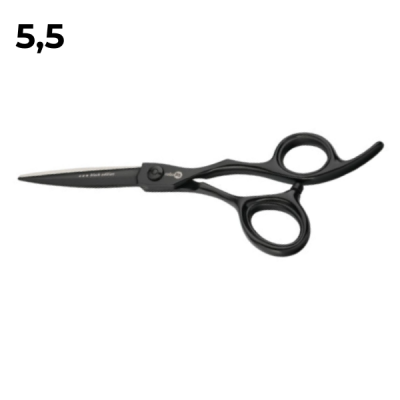Прямые эргономичные ножницы Black 5,5‘
