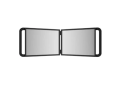 Зеркало складное парикмахерское JRL VISTA DUO 35,5 × 23,3 см черное