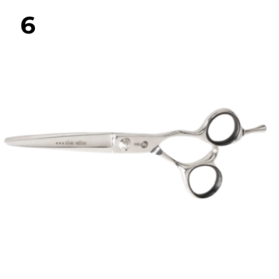 Прямые эргономичные ножницы Silver 6‘