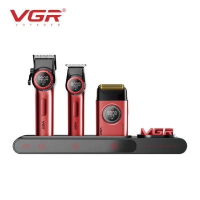 Набор для стрижки машинка, триммер и шейвер  VGR Stepless 3 in 1