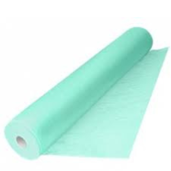 Простыни "Чистовье" SMS  Стандарт Мятный 200х80 100 шт/упк Рулон пл.12 г/м2