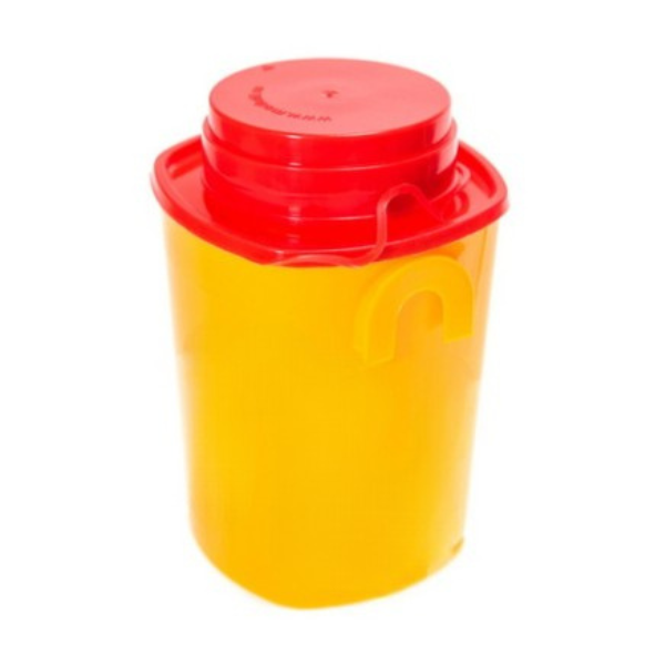Контейнер д/сбора острого инструмента класса Б МК-01 желтый (0.5 л)
