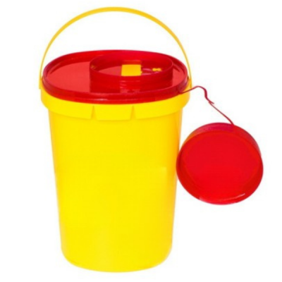 Контейнер д/сбора острого инструмента класса Б МК-01 желтый (3 л) Контейнер д/сбора острого инструмента класса Б МК-01 желтый (3 л)