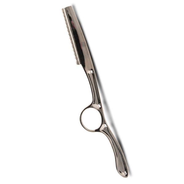 Бритва филировочная металлическая с лезвием