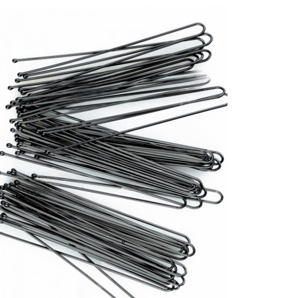 Шпильки прямые черные 70 мм, 200 гр